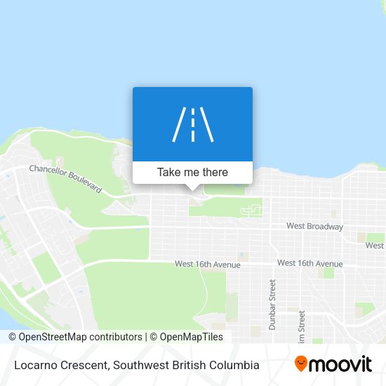 Locarno Crescent map