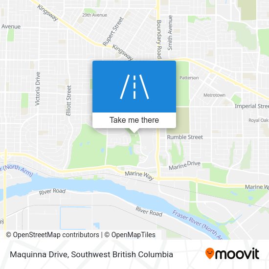 Maquinna Drive map