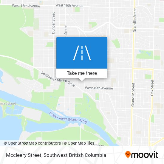 Mccleery Street plan