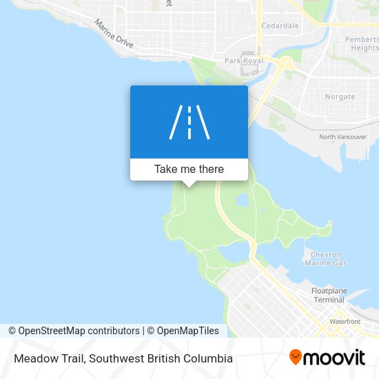 Meadow Trail map