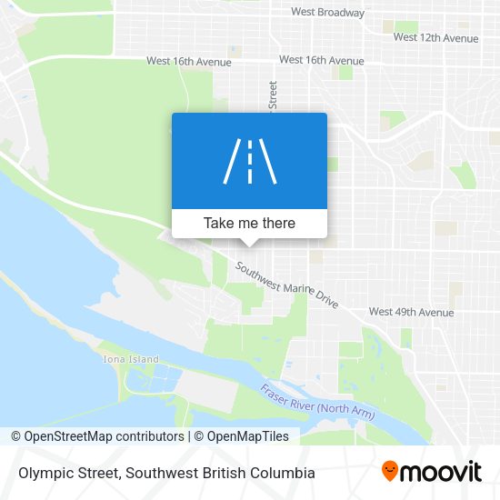 Olympic Street plan