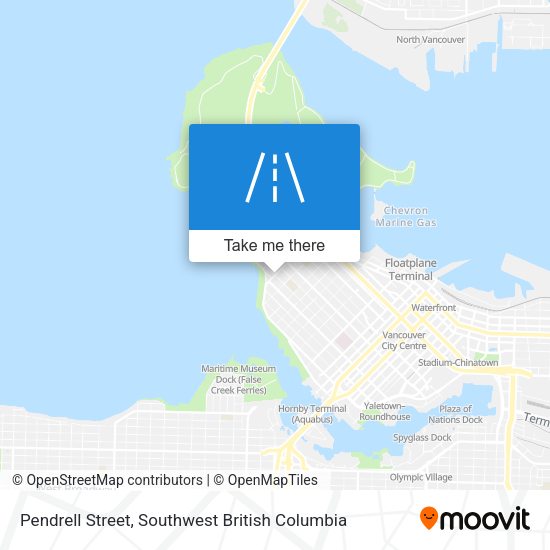 Pendrell Street map