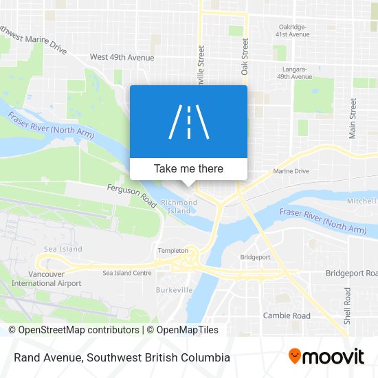 Rand Avenue map