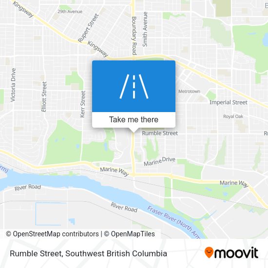 Rumble Street map