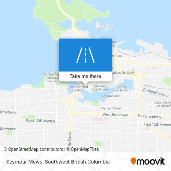 Seymour Mews map