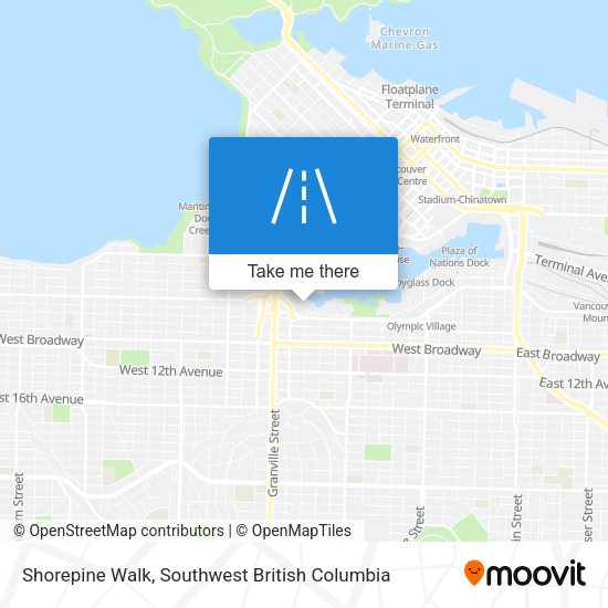 Shorepine Walk plan