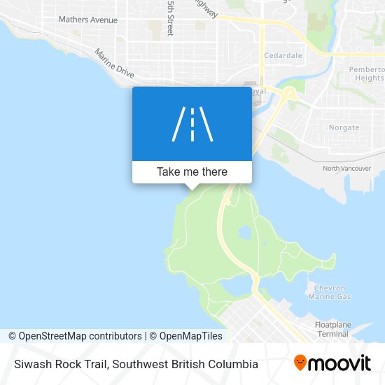 Siwash Rock Trail plan