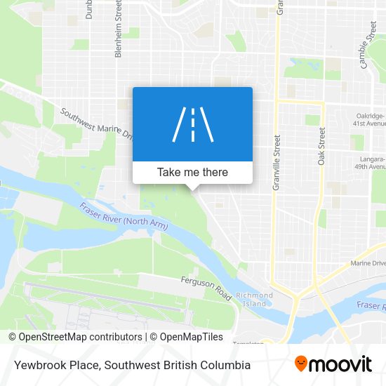 Yewbrook Place map