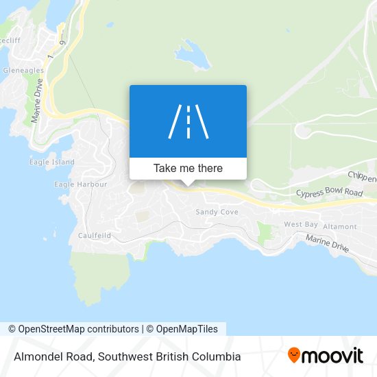 Almondel Road plan