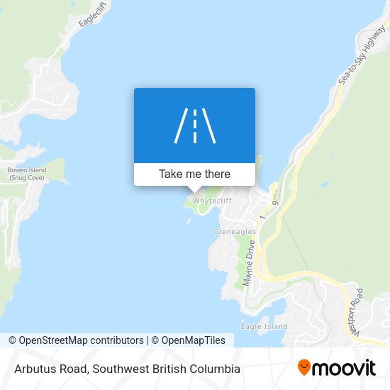 Arbutus Road map