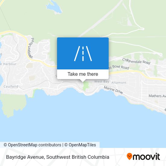Bayridge Avenue map