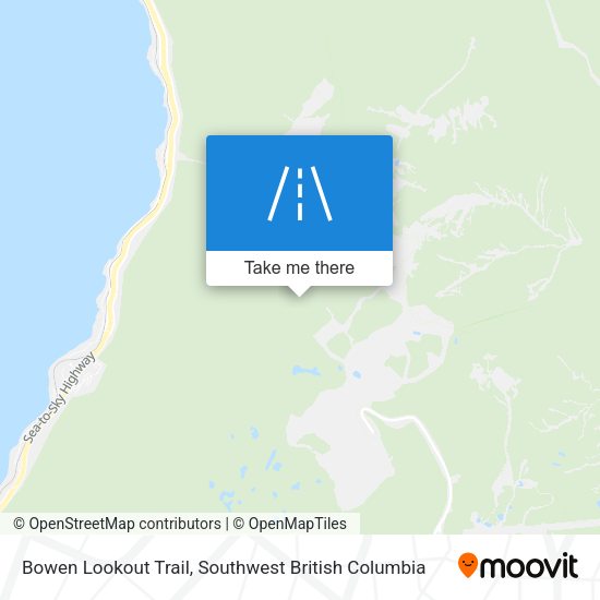 Bowen Lookout Trail map