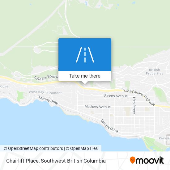 Chairlift Place plan