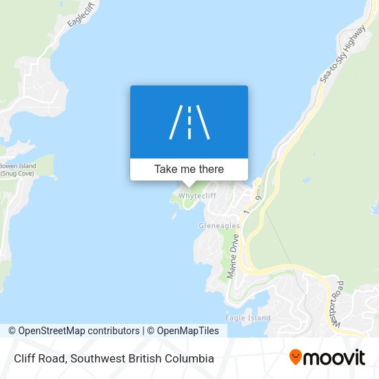 Cliff Road map