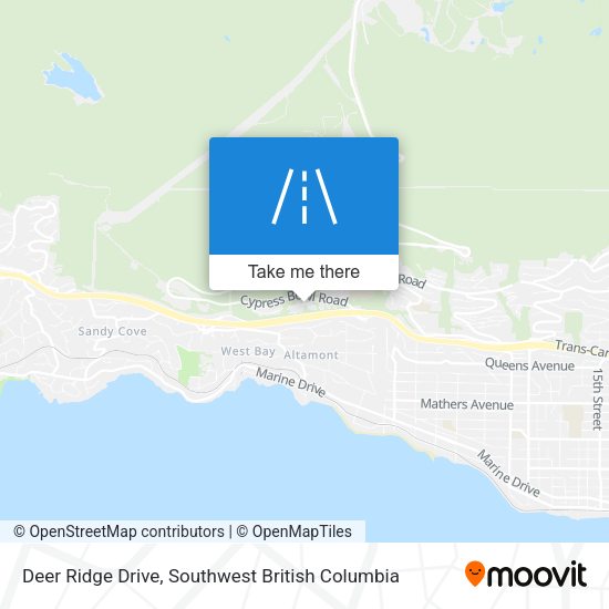 Deer Ridge Drive map