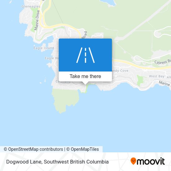 Dogwood Lane map