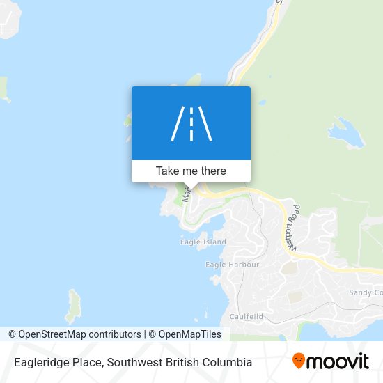 Eagleridge Place map
