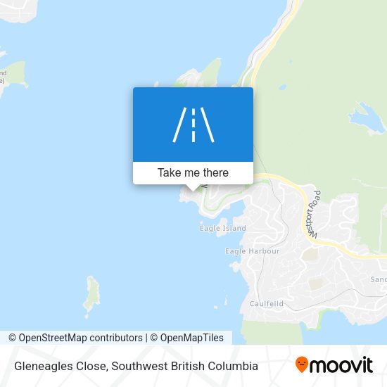 Gleneagles Close map