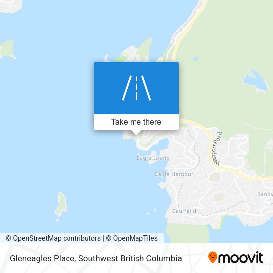 Gleneagles Place map