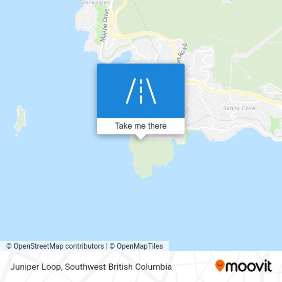 Juniper Loop map