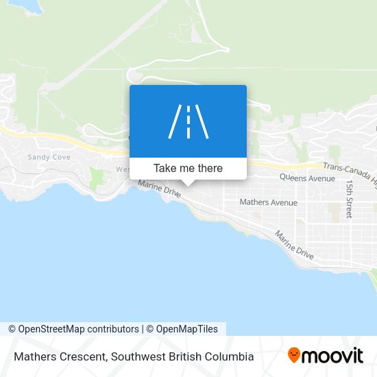 Mathers Crescent map