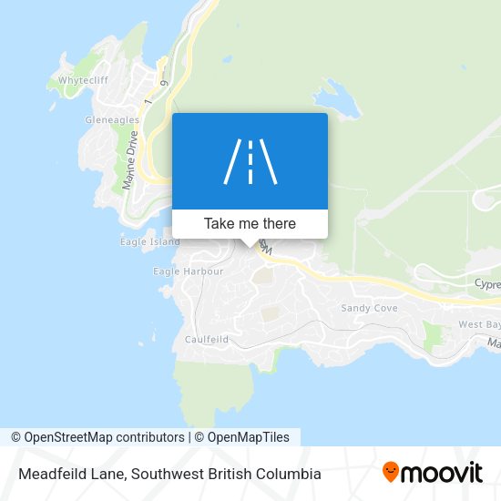 Meadfeild Lane map