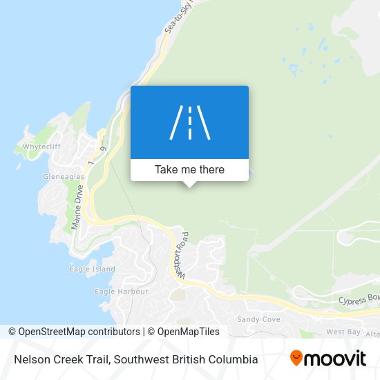 Nelson Creek Trail map