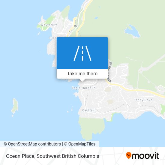 Ocean Place map