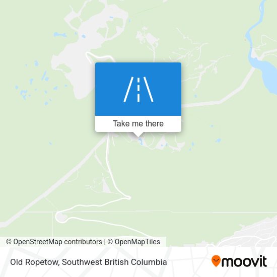 Old Ropetow map