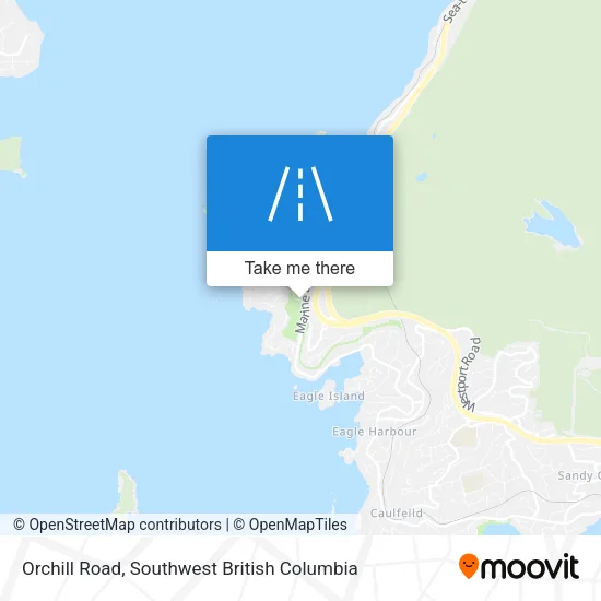 Orchill Road map