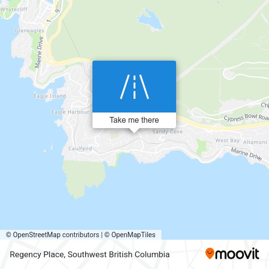 Regency Place map