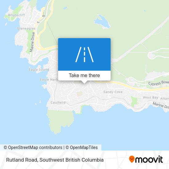 Rutland Road map