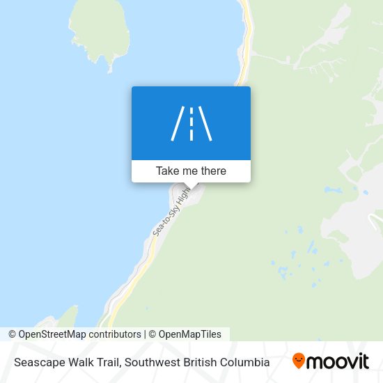 Seascape Walk Trail map