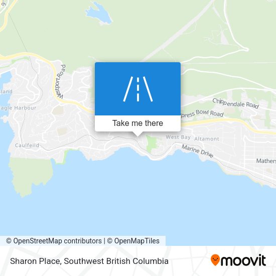 Sharon Place map
