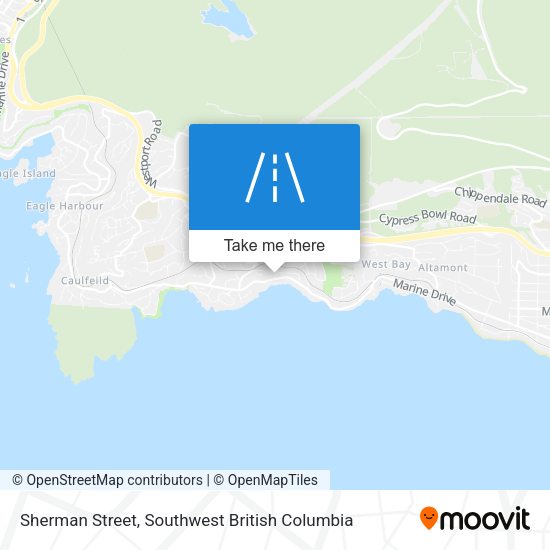 Sherman Street map
