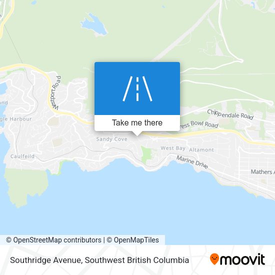 Southridge Avenue map
