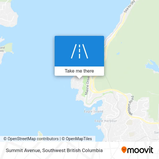 Summit Avenue map