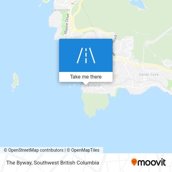 The Byway map