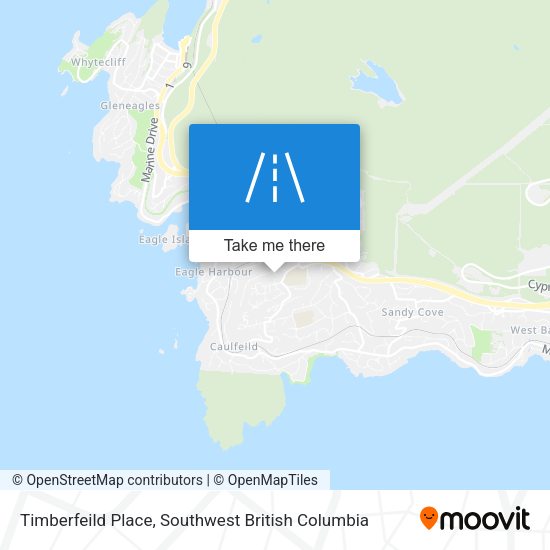 Timberfeild Place map