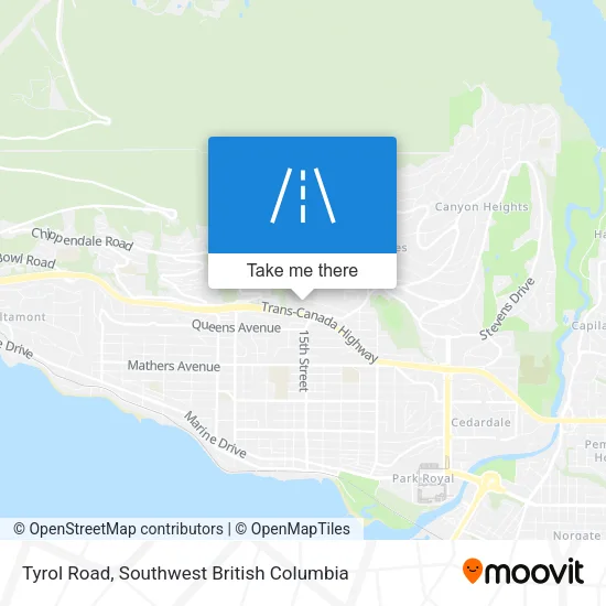 Tyrol Road plan