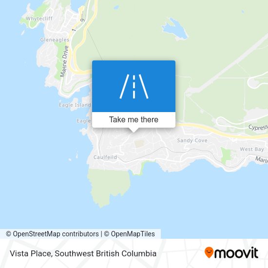 Vista Place map