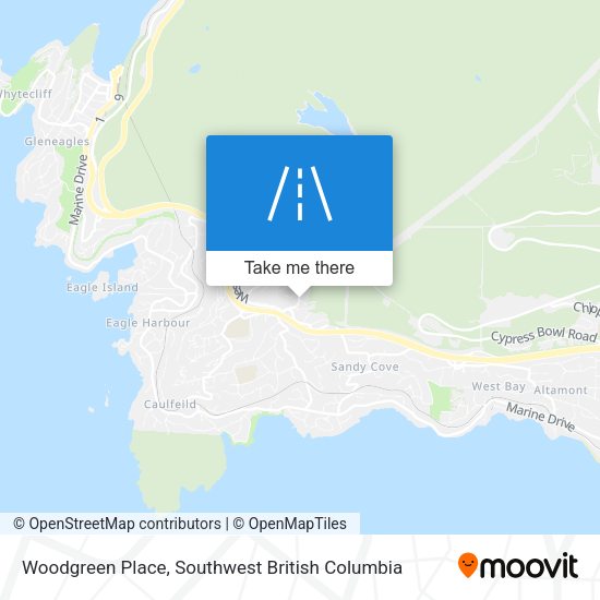 Woodgreen Place map
