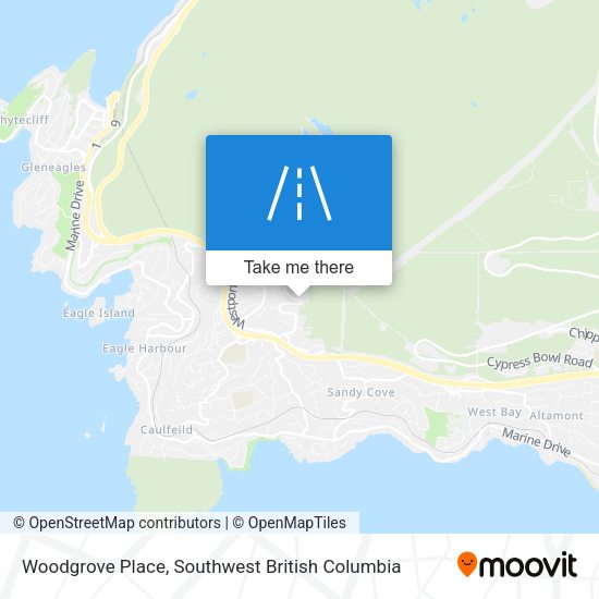 Woodgrove Place map