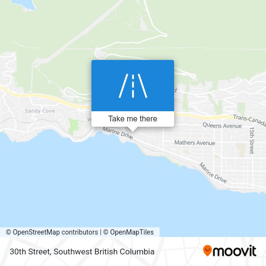 30th Street map