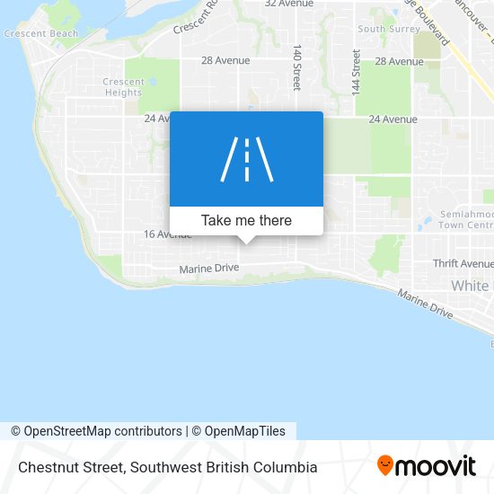 Chestnut Street plan
