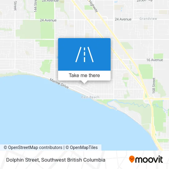 Dolphin Street map