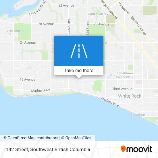 142 Street map