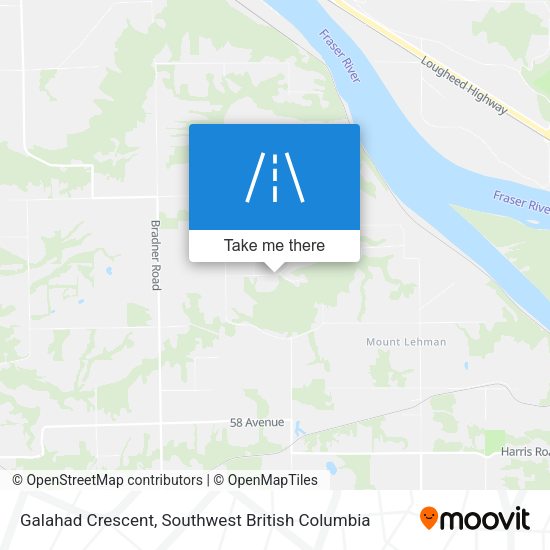 Galahad Crescent map
