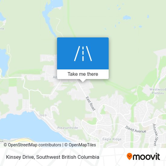 Kinsey Drive map
