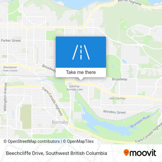 Beechcliffe Drive map